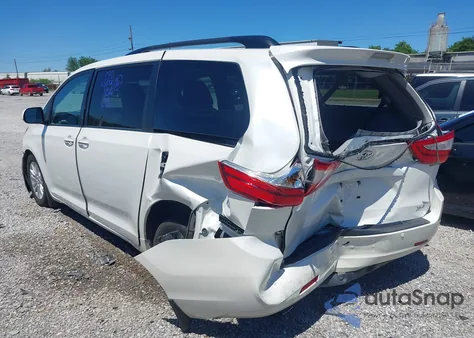 2015 Toyota Sienna Xle Premium 8 Passenger from USA, damaged, VIN 5TDYK3DC6FS652923